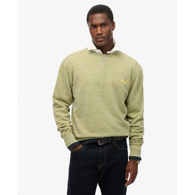 Sweat ras-du-cou en surteinte chinée SUPERDRY