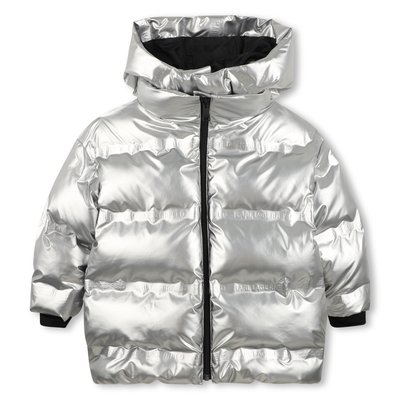 Doudoune à capuche KARL LAGERFELD KIDS