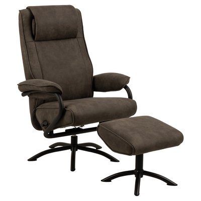 Fauteuil Hailey avec accoudoirs et repose pieds TOILINUX