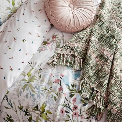 Parure de lit fleurie Pointon Fields pour grand lit double LAURA ASHLEY