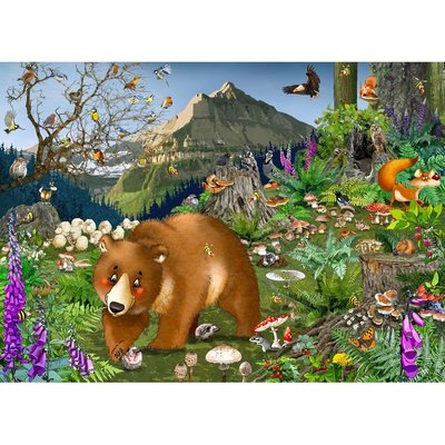 En montagne de Ruyer PUZZLE MICHELE WILSON