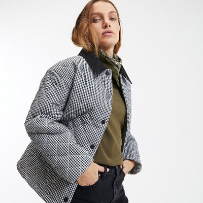 Doudoune courte petits carreaux LA REDOUTE COLLECTIONS