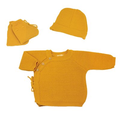 Kit naissance bébé en maille TROIS KILOS SEPT