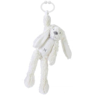 Lapin Richie Ivoire 27 cm à suspendre HAPPY HORSE