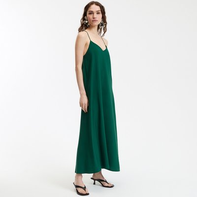 Maxikleid mit schmalen Trägern LA REDOUTE COLLECTIONS