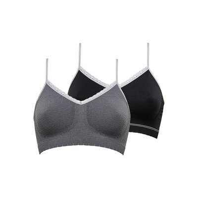 Pack of 2 Zen Attitude Bralettes BILLET DOUX