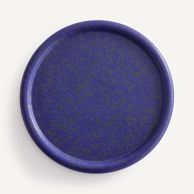 Lot 4 assiettes plates, grès émaillé mat, Battica AM.PM