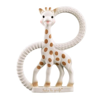 Anneau de dentition So'Pure  Sophie la girafe (souple) VULLI