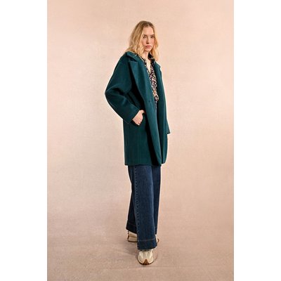 Manteau femme bleu canard outlet