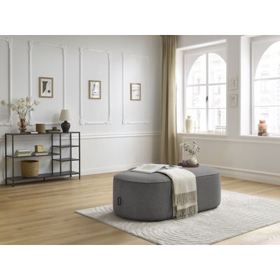 Pouf tissu chiné, ROUSSEAU BOBOCHIC
