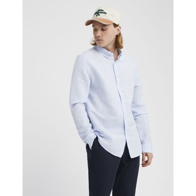Chemise coton lin unie BZB