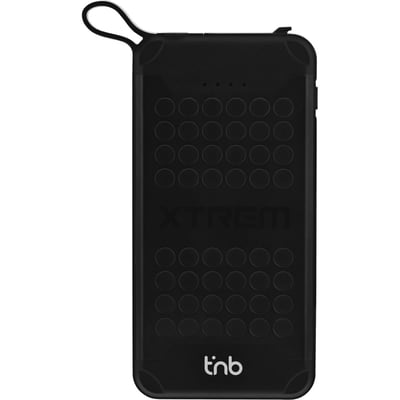 Batterie externe 10000mAh résistante noir TNB