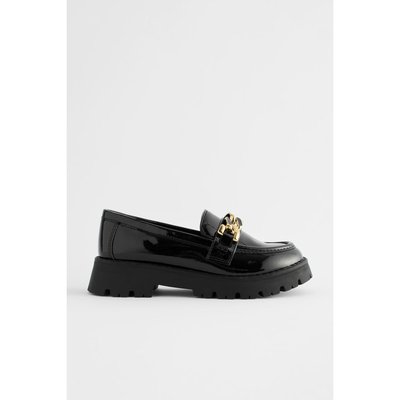 Mocassins d’école avec chaîne épaisse NEXT