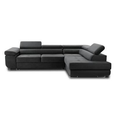 Canapé d'Angle Convertible en Velours 5 places - PABLO LISA DESIGN