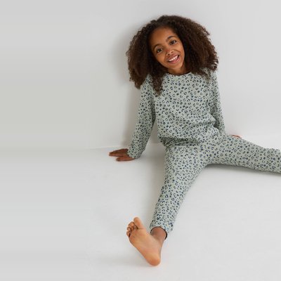Pyjama manches longues imprimé en coton BIO MONOPRIX