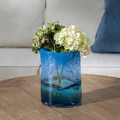 Alaborg Hand-Blown Glass Vase VOYAGE MAISON
