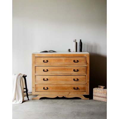 Grande commode en bois Garance N°87 - Bon état DEBONGOUT