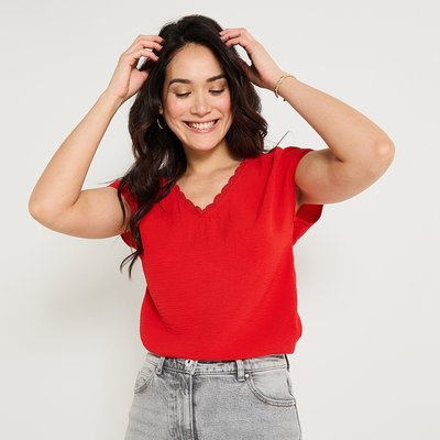 Blouse col V GRAIN DE MALICE