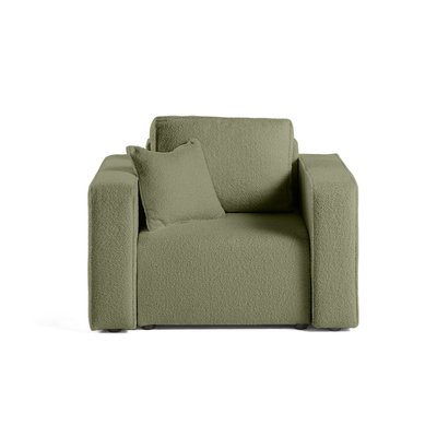 Fauteuil en Tissu bouclette - TOPAZE LISA DESIGN