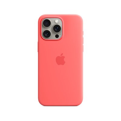 Coque iPhone 15 Pro Max MagSafe silic Goyave APPLE