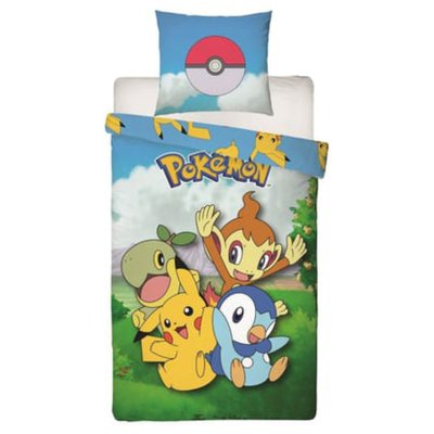 Parure de Lit Enfant Pikachu et Starter POKEMON