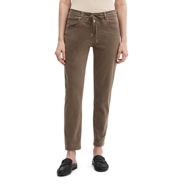 Pantalon modèle Theda boyfriend cropped avec TENCEL™ Lyocell MARC O'POLO