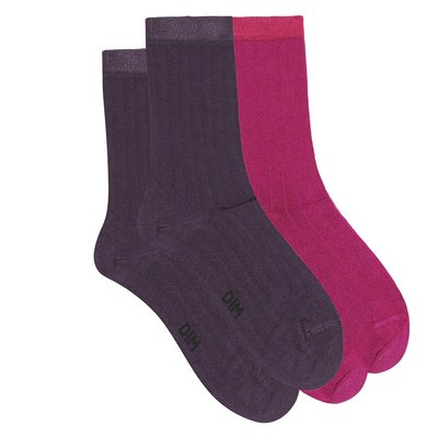2 Paar halbhohe Socken DIM