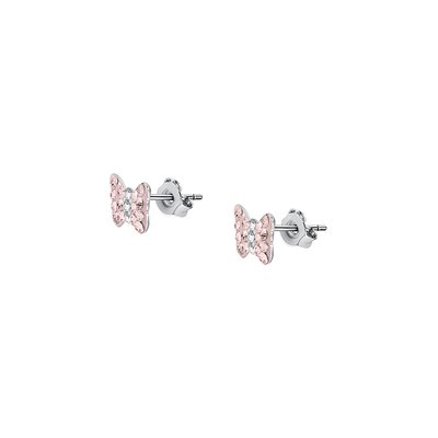 Boucles d'oreilles en argent 925 et cristal CLEOR