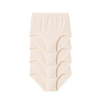 Lot de 3 Culottes maxi en coton + 1 gratuite DAMART
