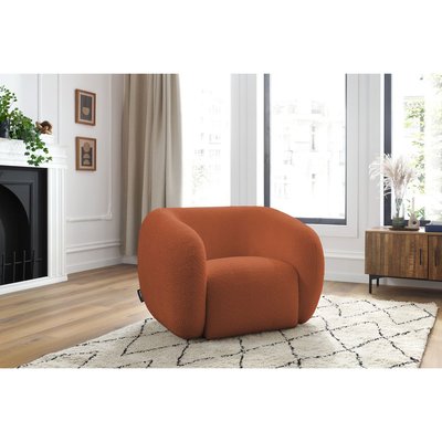 Fauteuil tissu bouclette, CELINE BOBOCHIC