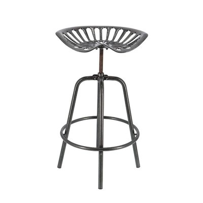 Chaise vintage en métal Tracteur gris ESSCHERT DESIGN