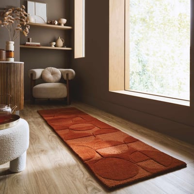 Tapis de couloir en laine GIGI FLAIR RUGS