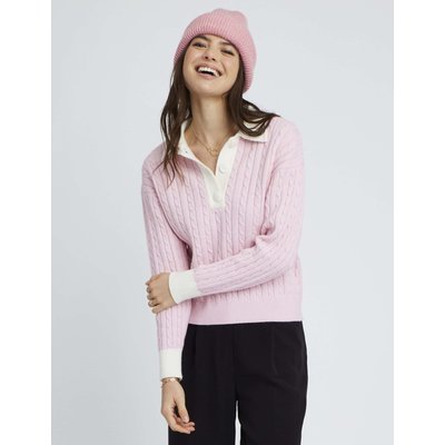 Pull col polo fantaisie BZB
