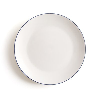 4er-Set flache Teller Malo, Porzellan LA REDOUTE INTERIEURS