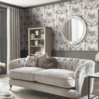 Papier peint ornement baroque Tuileries LAURA ASHLEY