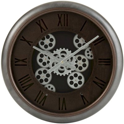 Horloge murale en métal, ronde, Ringgold RECOLLECTION