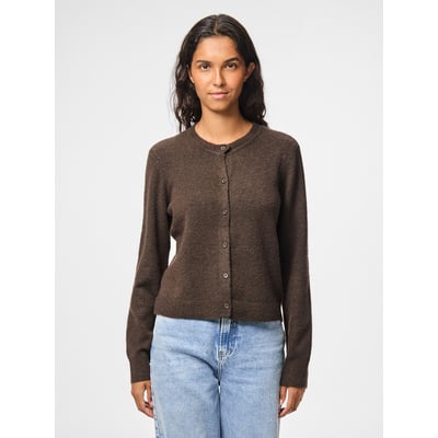 Gilet manches longues col rond PIECES