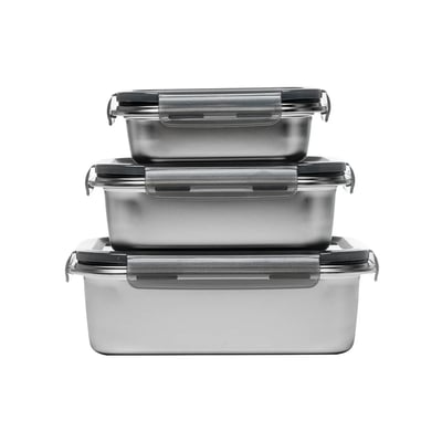 3 boites rectangulaires LAGUIOLE CUISSON