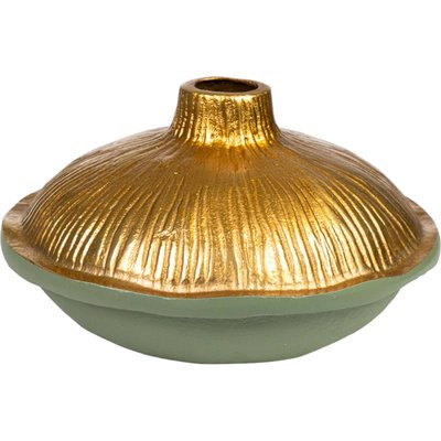 Vase décoratif aluminium  doré style contemporain RECOLLECTION