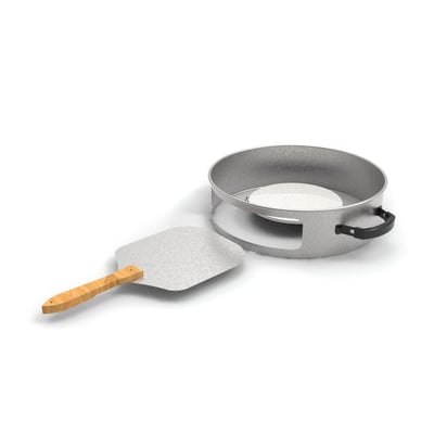 Four à pizza pour barbecue au charbon Ø57 cm – 3 pièces LAGUIOLE CUISSON