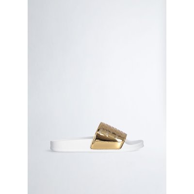Mules avec logo en allover LIU JO