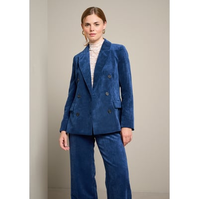 Blazer croisé en velours côtelé LOLALIZA