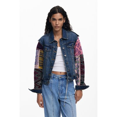Veste en jean à manches combinées DESIGUAL