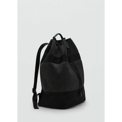 Sac à dos type seau cordon MANGO MAN