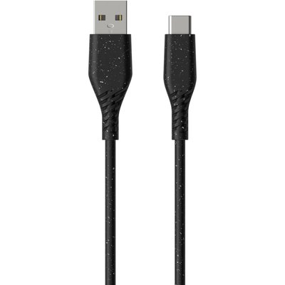 Câble USB C vers USB noir 2m eco design ADEQWAT