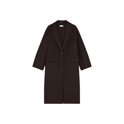 Manteau long, col tailleur NERON DES PETITS HAUTS