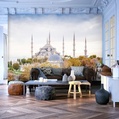 Papier peint intissé panoramique Ville et Architecture Hagia Sophia - Istanbul EDEN