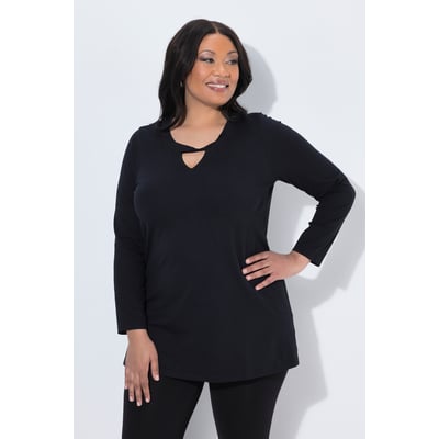 T-shirt long manches longues et col montant ULLA POPKEN