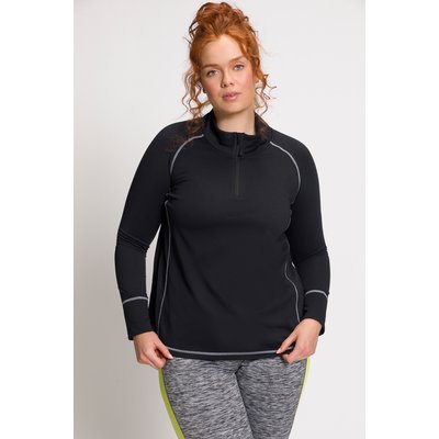 Sweat-shirt, col montant, fermeture éclair ULLA POPKEN