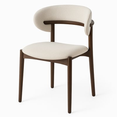 Chaise naturel  tissu COPENHAGUE STELLAMEUBLES